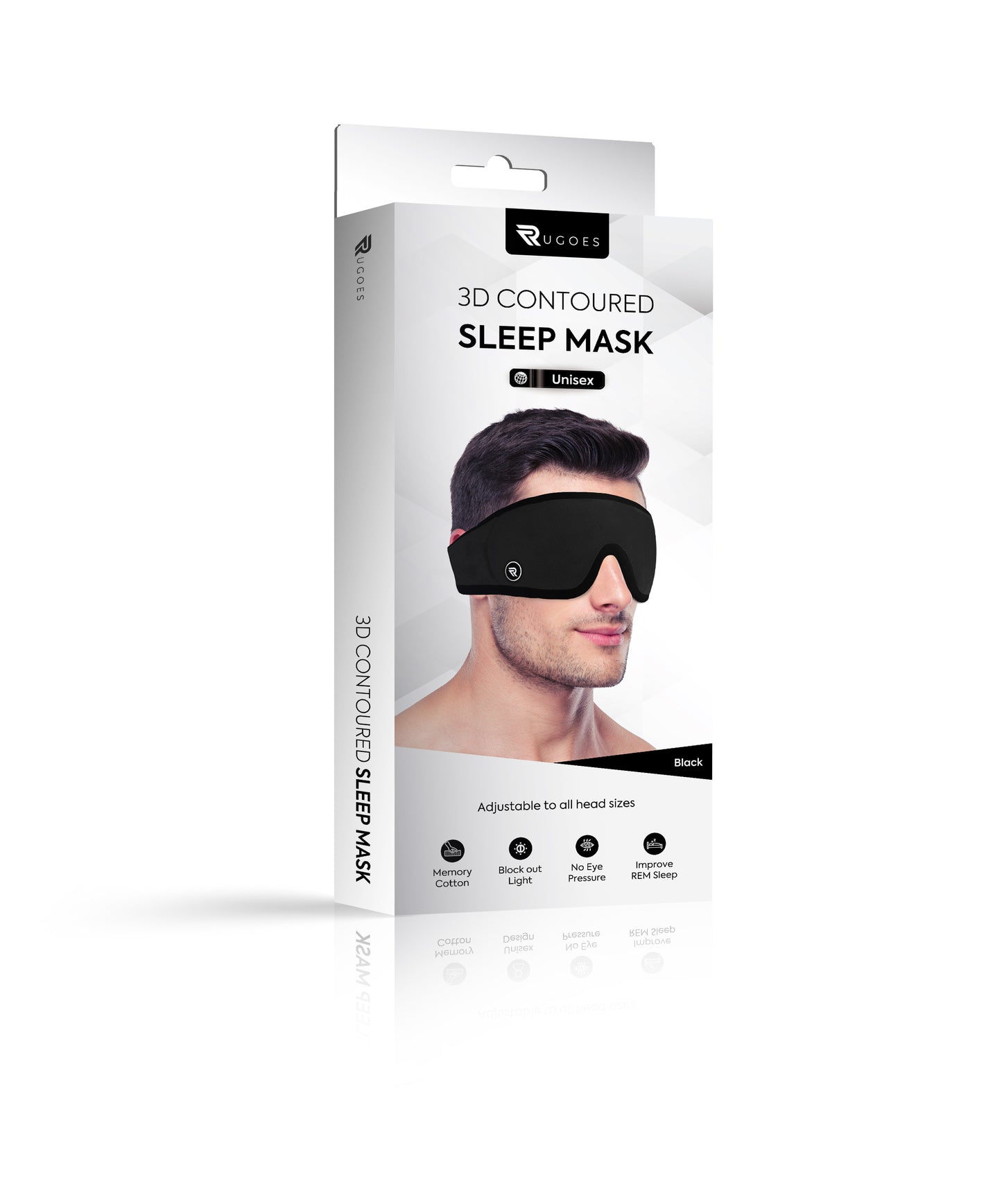 3D Contoured Sleep Mask