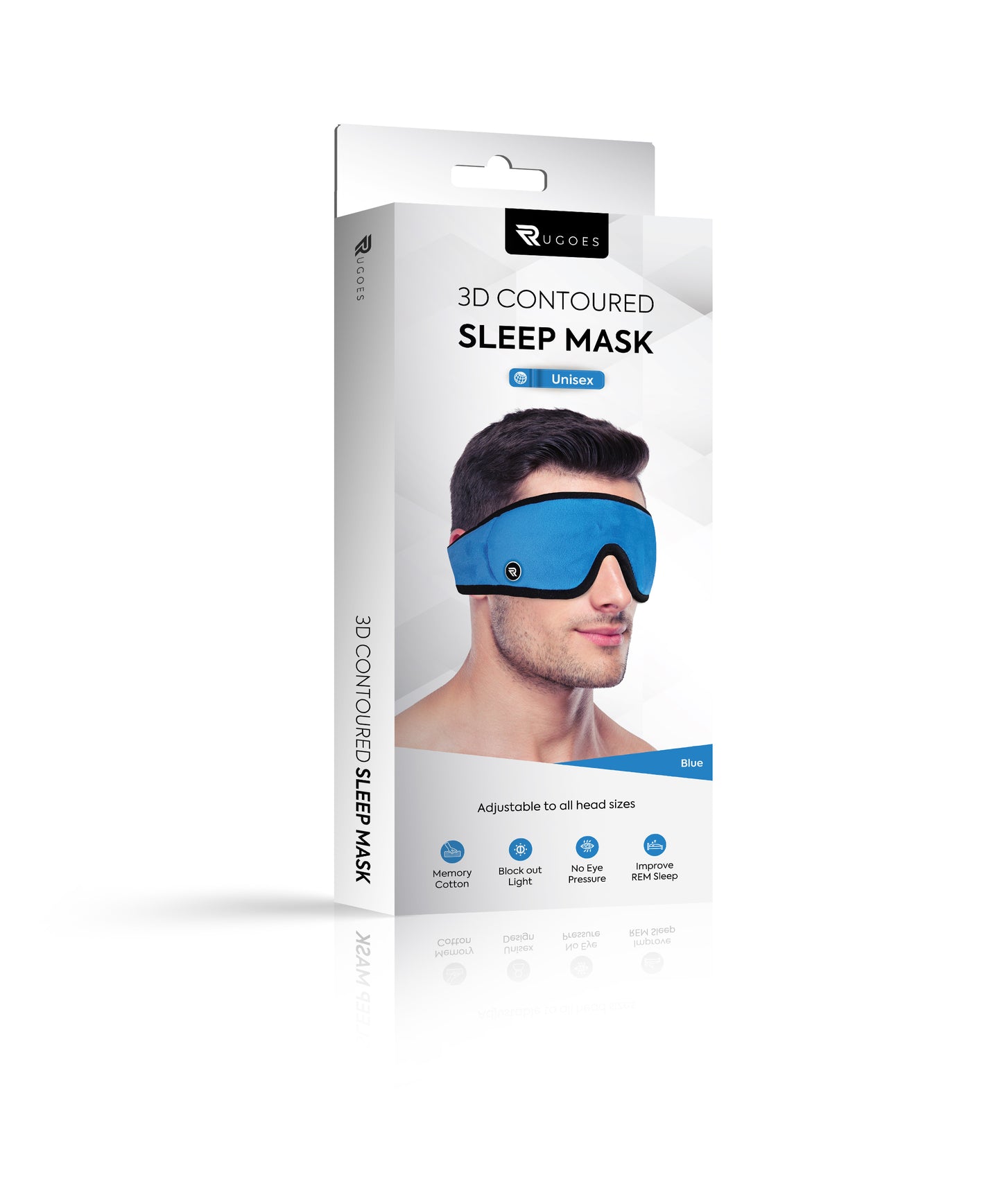 3D Contoured Sleep Mask